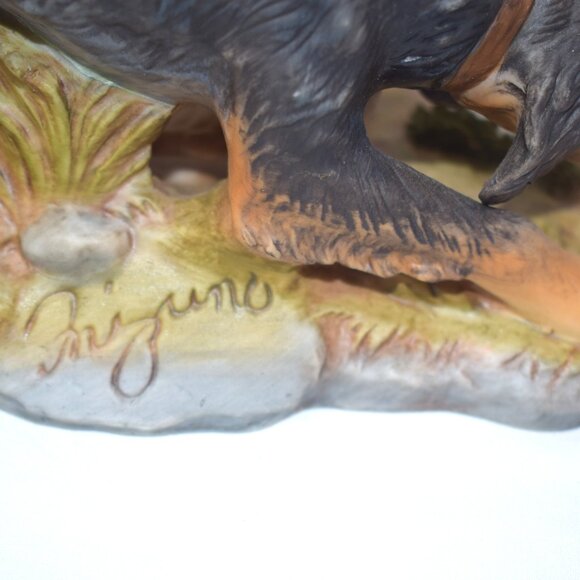 Vintage 1990 Home Interiors Homco The Hunters Figurine - Picture 4 of 6